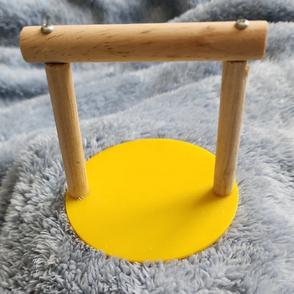 Small Wooden Bird Perch Parrot